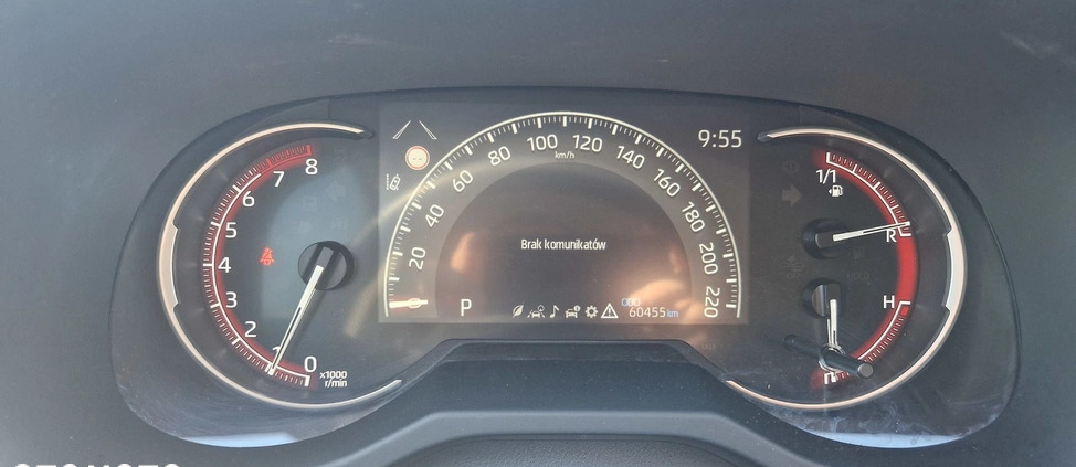 Toyota RAV4 cena 138900 przebieg: 60359, rok produkcji 2021 z Przedecz małe 301